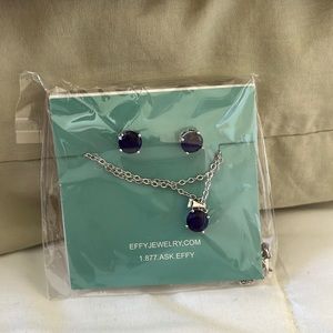 Effy earrings and necklace set